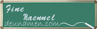 Fine Maennel Visitenkarte